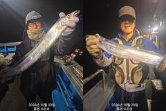 통영 수 은 호<<>> 갈치 조황입니다 오늘 2자리여유 있습니다 예약하실때 자리 선택하세요 예약은 3361 4231 전화주세요